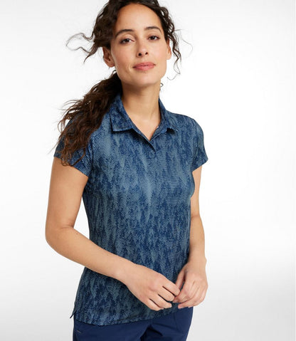 Women's Access Polo, Short-Sleeve Print | L.L.Bean Recommended