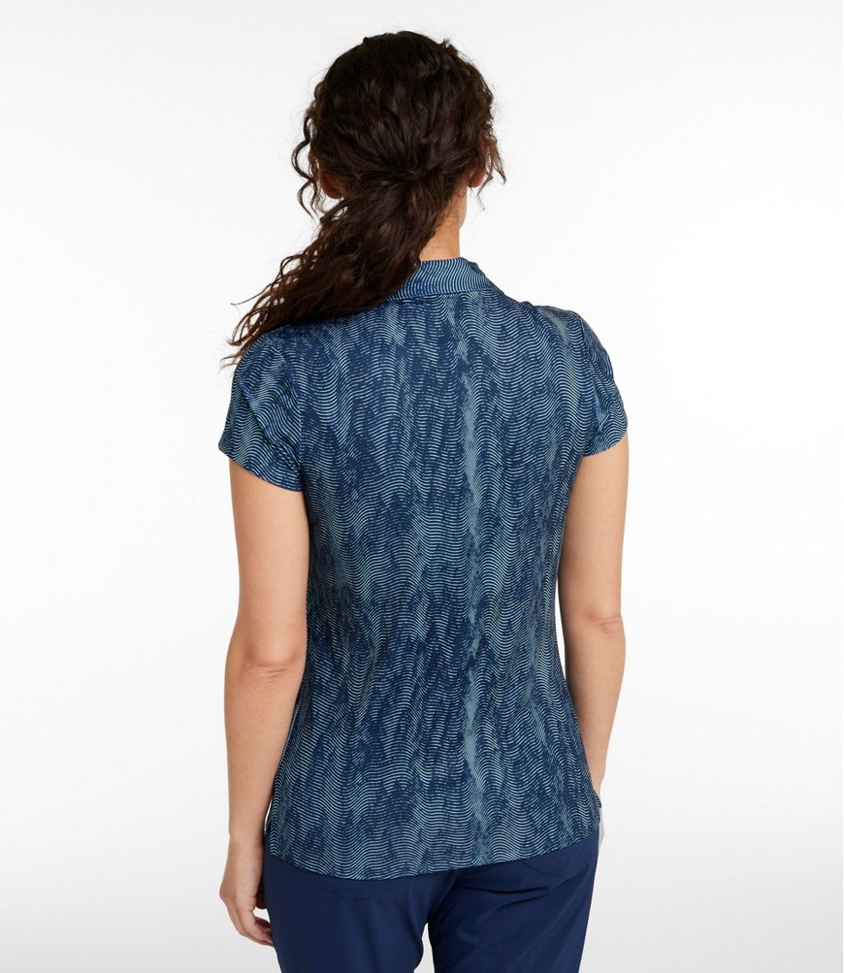 Women's Access Polo, Short-Sleeve Print | L.L.Bean Recommended