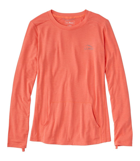 Women's Tropicwear Comfort Crew, Long-Sleeve | L.L.Bean Signature