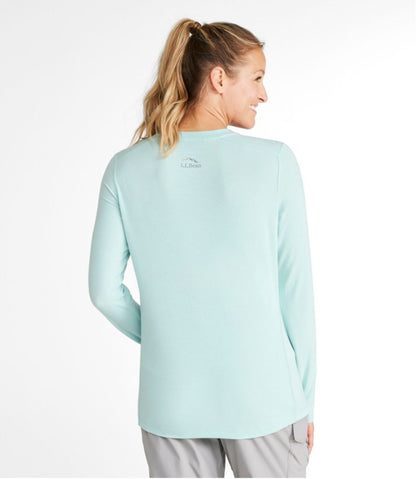 Women's Tropicwear Comfort Crew, Long-Sleeve | L.L.Bean Signature