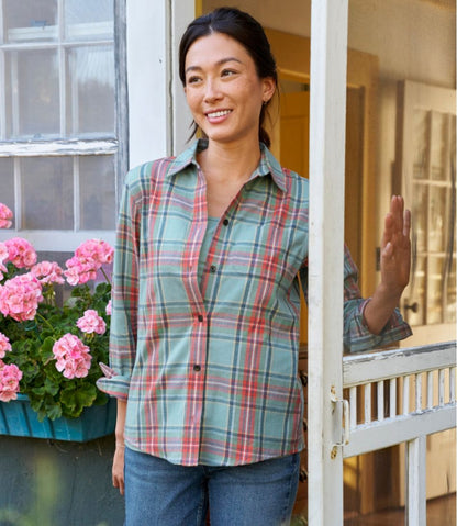 Women's Scotch Plaid Flannel Shirt, Relaxed | L.L.Bean Popular