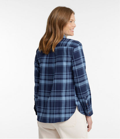 Women's Whisperweight Flannel Shirt, Button-Down | L.L.Bean Trending
