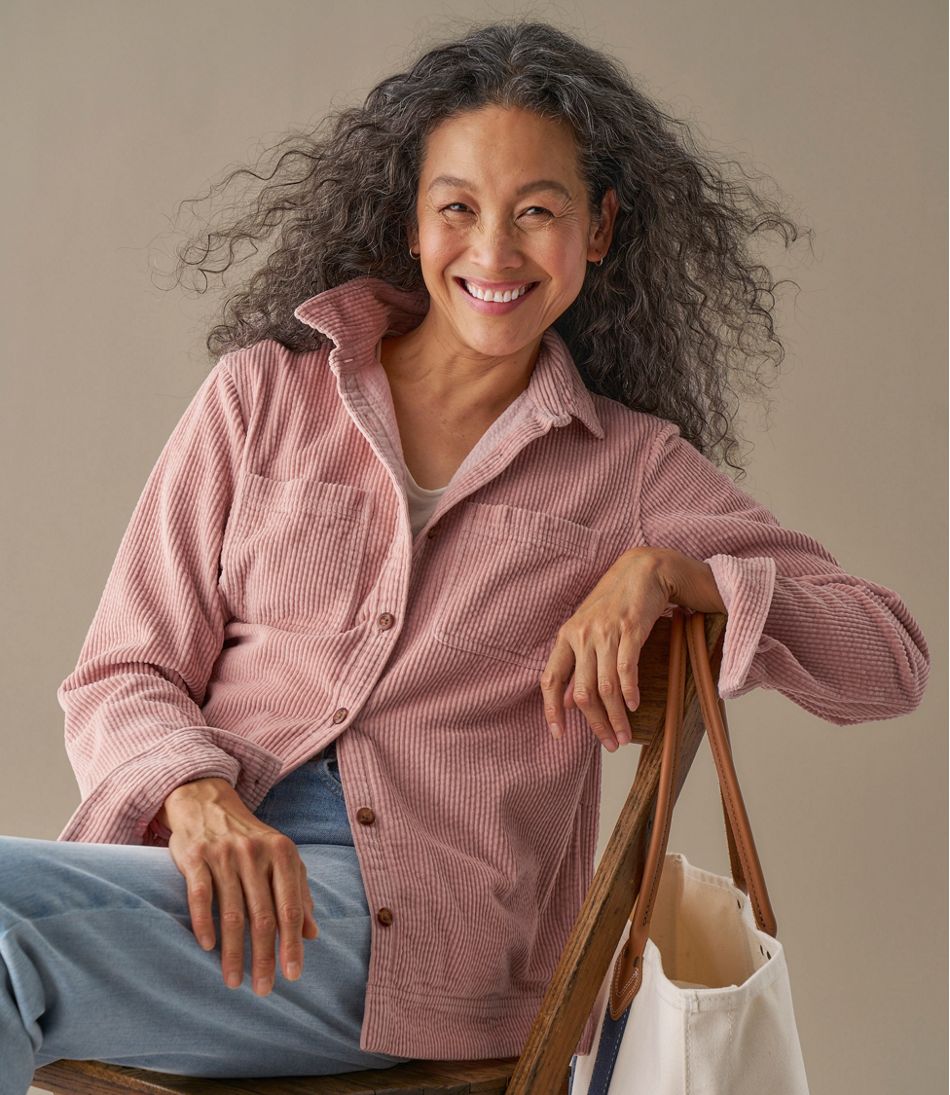 Women's Comfort Corduroy Relaxed Shirt | L.L.Bean Best Seller