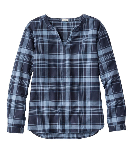 Women's Whisperweight Flannel Popover Shirt | L.L.Bean Exclusive