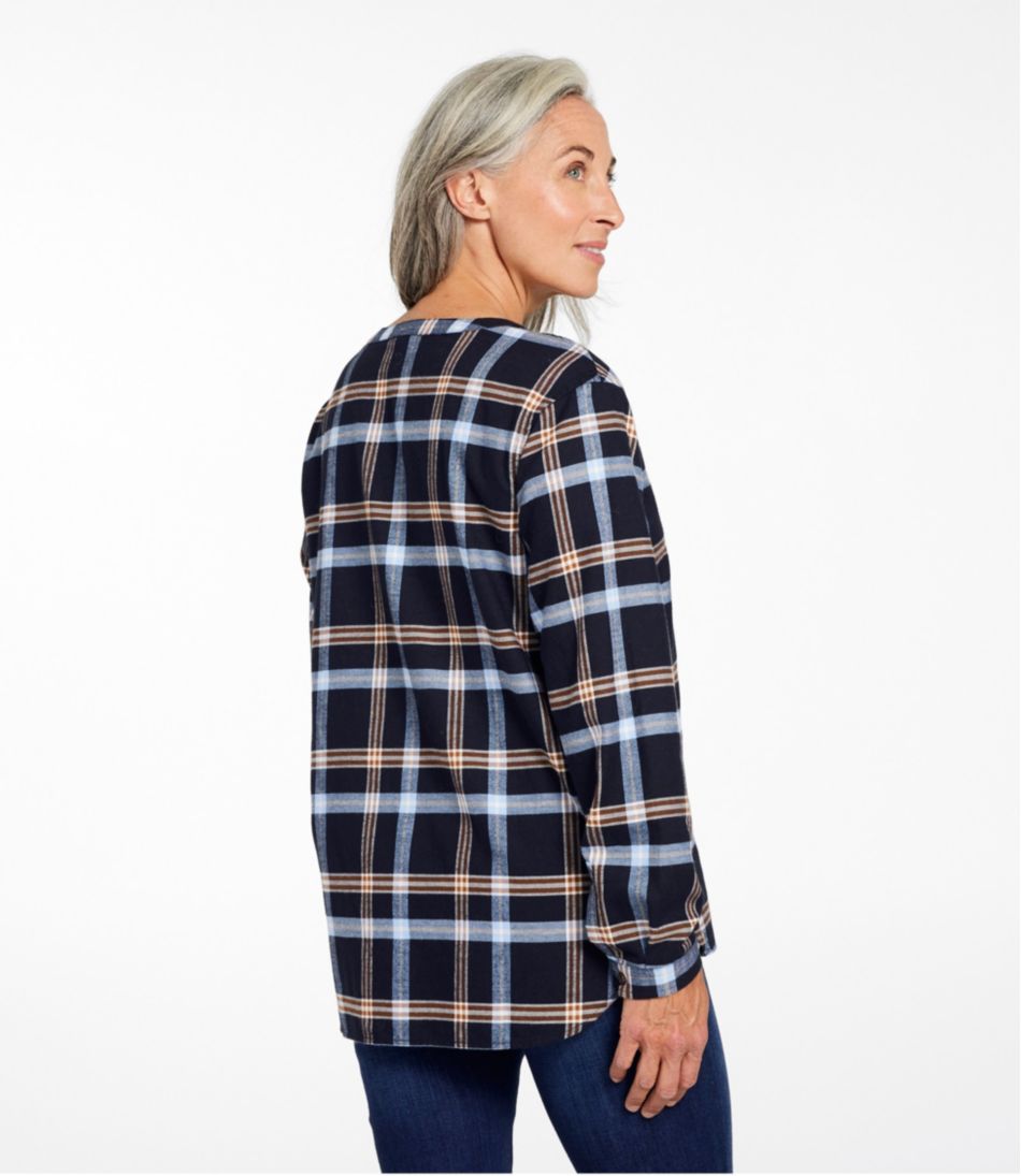 Women's Whisperweight Flannel Popover Shirt | L.L.Bean Exclusive
