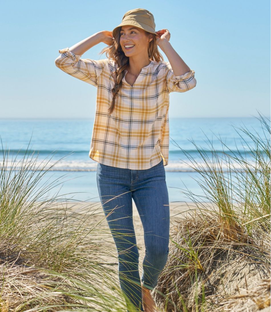 Women's Whisperweight Flannel Popover Shirt | L.L.Bean Exclusive