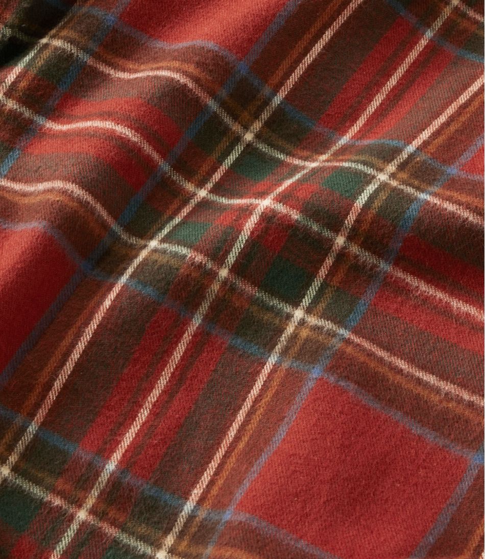 Women's Scotch Plaid Flannel Shirt, Boyfriend | L.L.Bean Classic