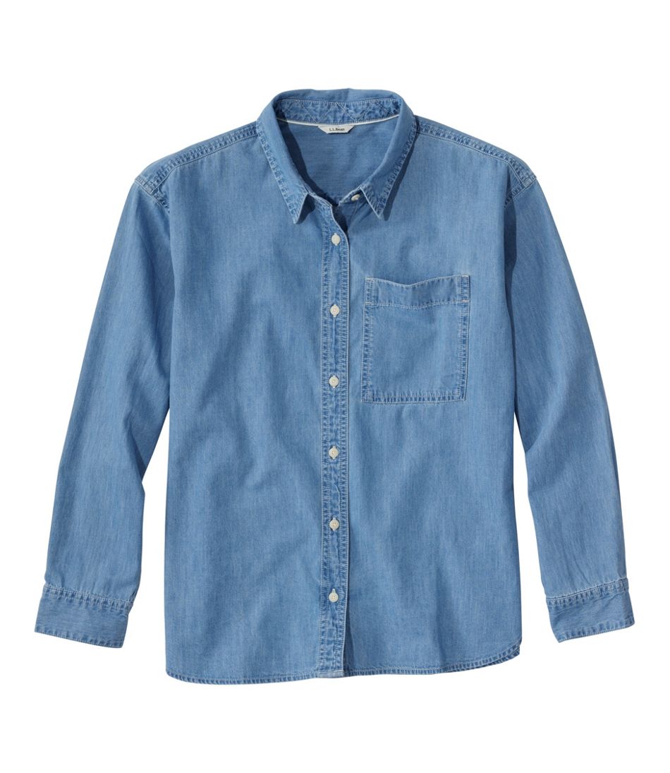 Women's L.L.Bean Denim Boyfriend Shirt | L.L.Bean Value