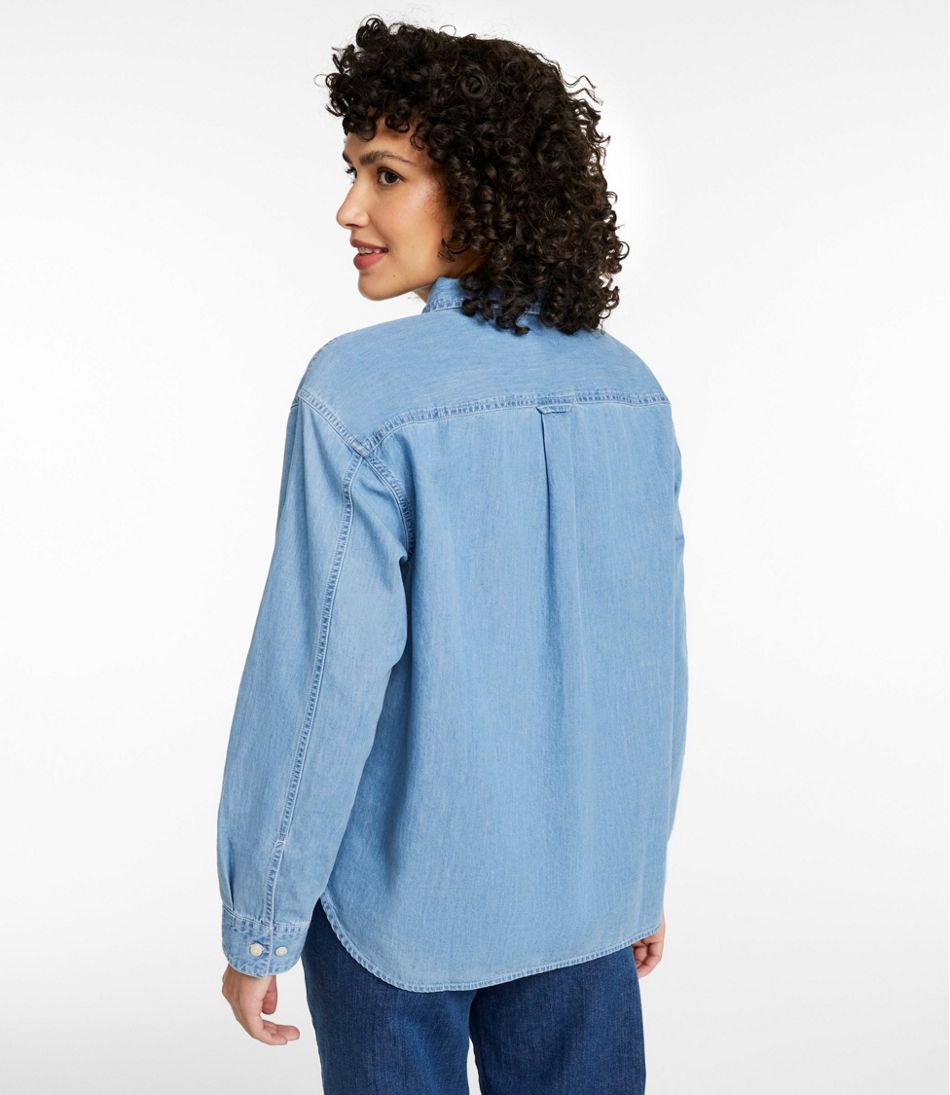 Women's L.L.Bean Denim Boyfriend Shirt | L.L.Bean Value