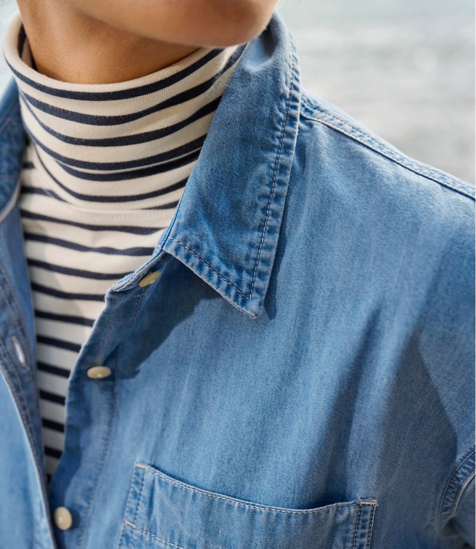 Women's L.L.Bean Denim Boyfriend Shirt | L.L.Bean Value