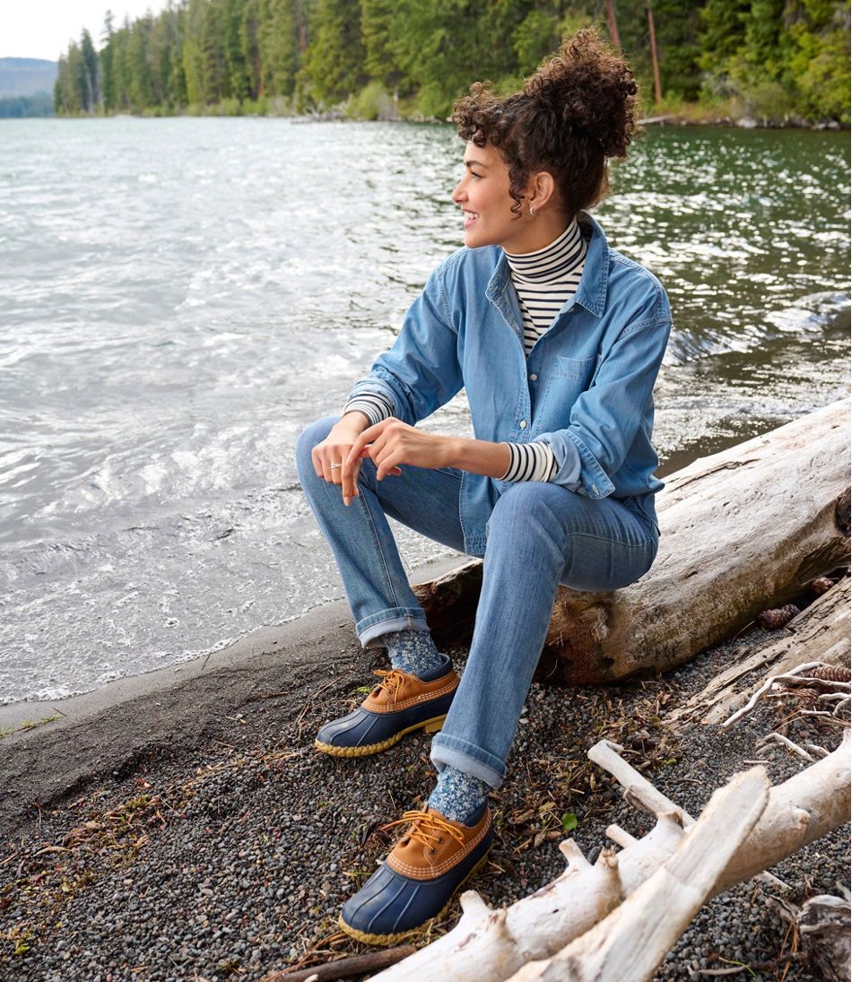 Women's L.L.Bean Denim Boyfriend Shirt | L.L.Bean Value