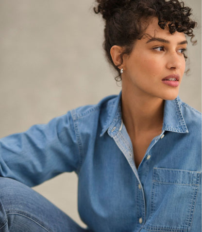 Women's L.L.Bean Denim Boyfriend Shirt | L.L.Bean Value
