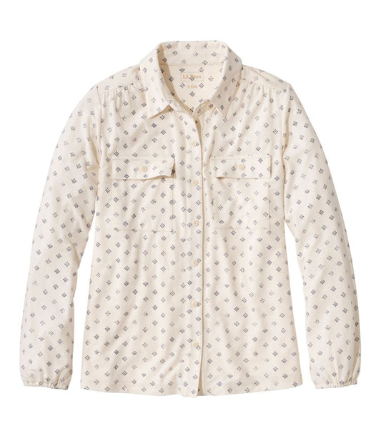 Women's Camden Hills Button Front Shirt, Print | L.L.Bean Great Value