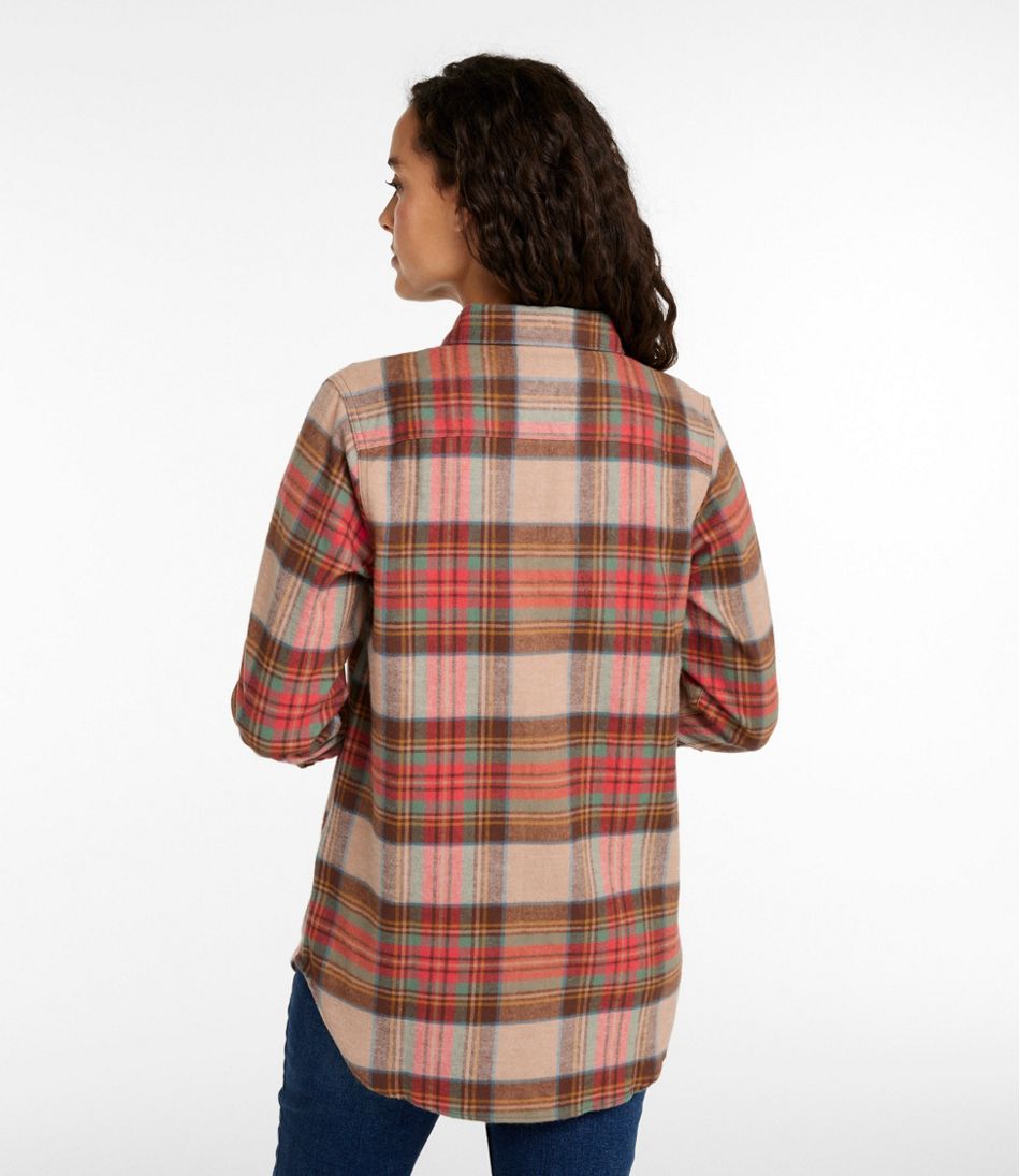 Women's Scotch Plaid Flannel Shirt, Tunic | L.L.Bean Latest