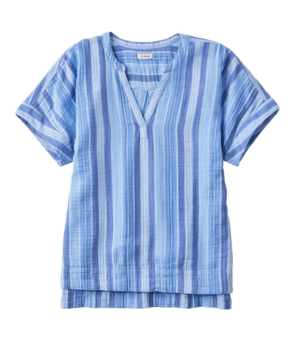 Women's Cloud Gauze Shirt, Short-Sleeve | L.L.Bean Great Value