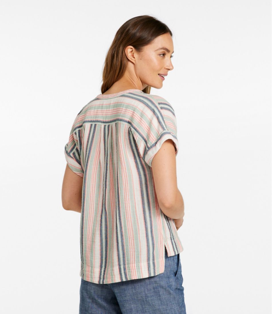 Women's Cloud Gauze Shirt, Short-Sleeve | L.L.Bean Great Value