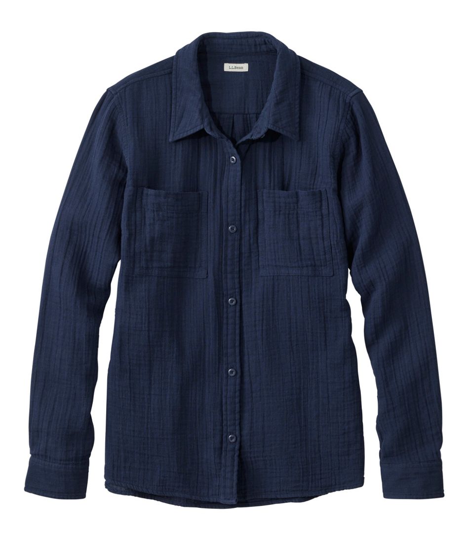 Women's Cloud Gauze Shirt, Long-Sleeve | L.L.Bean Featured