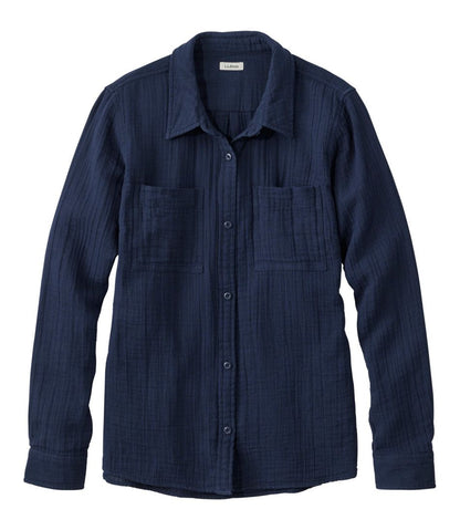 Women's Cloud Gauze Shirt, Long-Sleeve | L.L.Bean Featured
