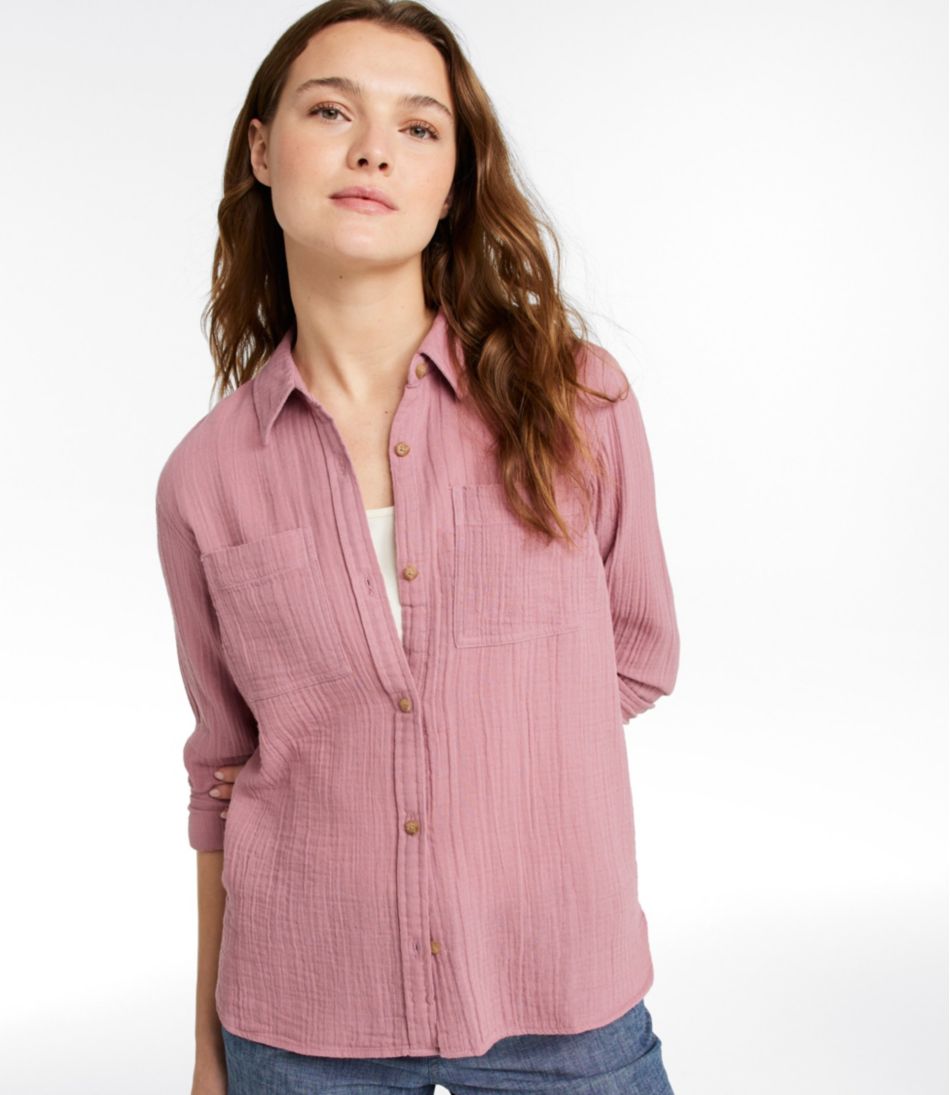 Women's Cloud Gauze Shirt, Long-Sleeve | L.L.Bean Featured