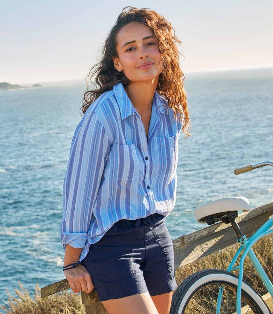 Women's Cloud Gauze Shirt, Long-Sleeve | L.L.Bean Featured