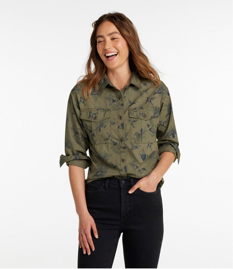 Women's Signature Soft Poplin Shirt, Novelty | L.L.Bean Recommended