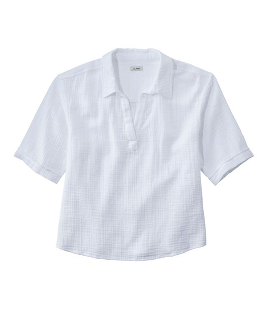 Women's Cloud Gauze Shirt, Polo | L.L.Bean Classic