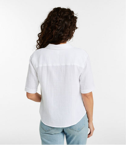 Women's Cloud Gauze Shirt, Polo | L.L.Bean Classic
