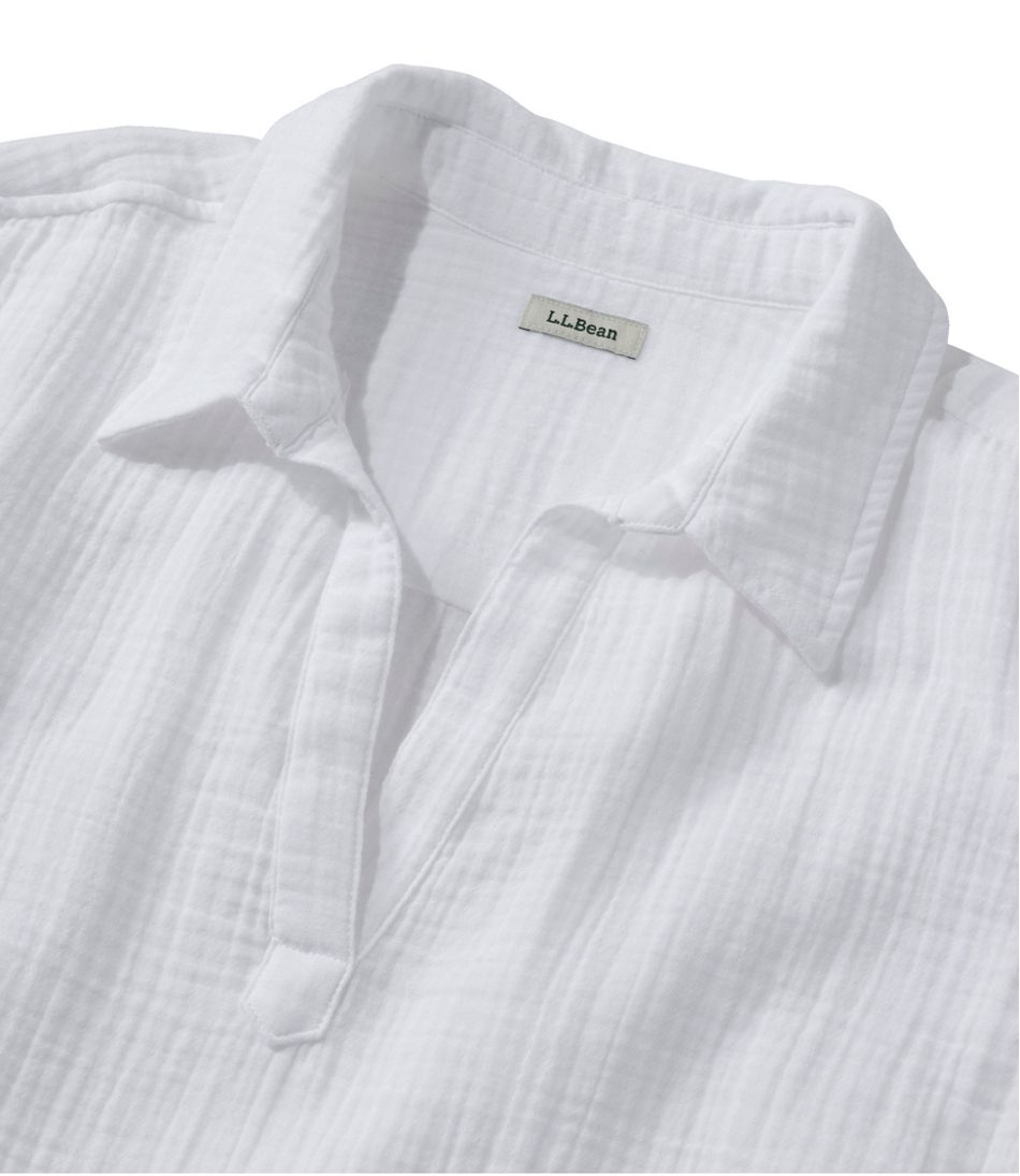 Women's Cloud Gauze Shirt, Polo | L.L.Bean Classic