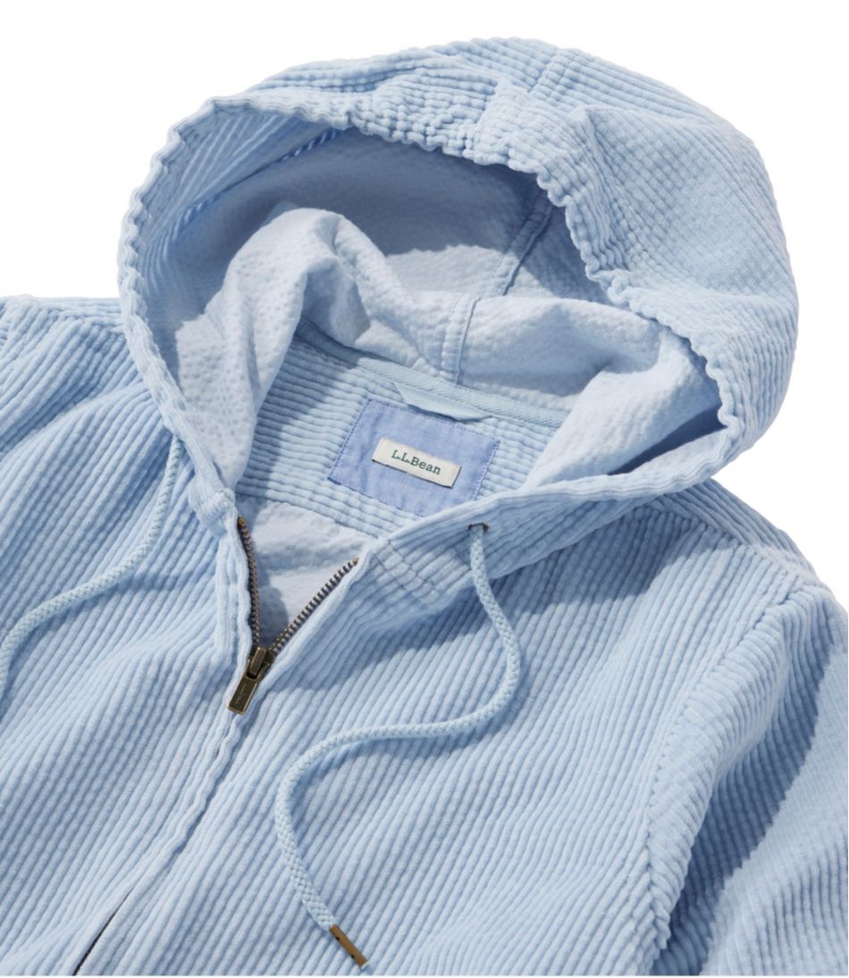 Women's Comfort Corduroy Relaxed Shirt, Zip Hoodie | L.L.Bean Value