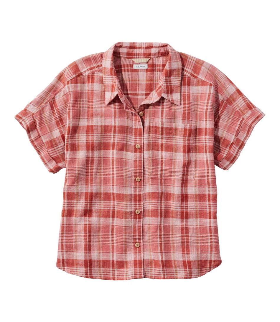 Women's L.L.Bean Day Breeze Shirt, Short-Sleeve Button-Front | L.L.Bean Trending