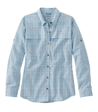 Women's Tropicwear Shirt, Plaid Long-Sleeve | L.L.Bean Best Seller