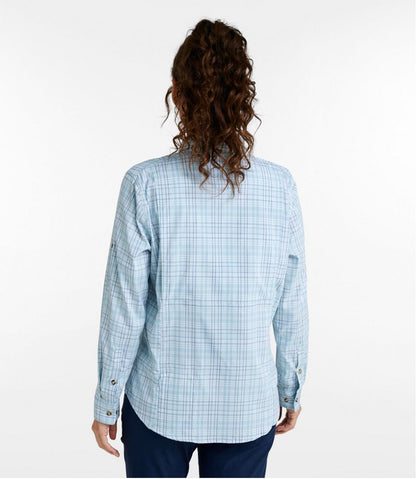Women's Tropicwear Shirt, Plaid Long-Sleeve | L.L.Bean Best Seller