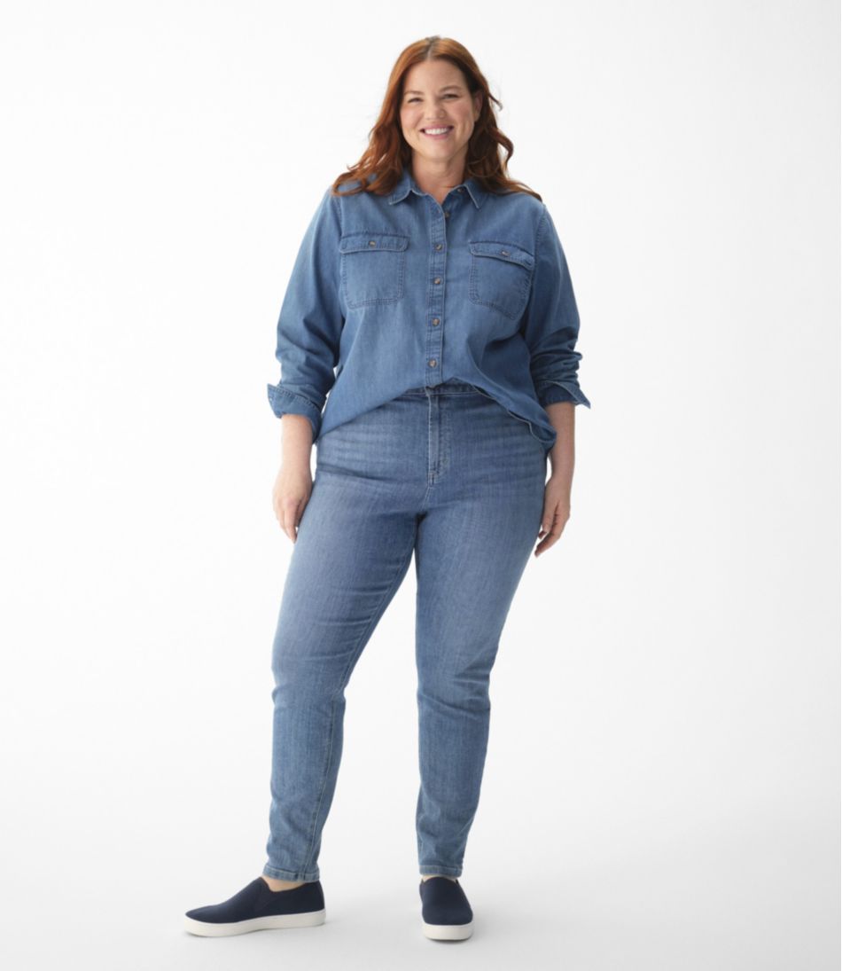 Women's L.L. Bean Heritage Washed Denim Shirt, Long-Sleeve | L.L.Bean Signature