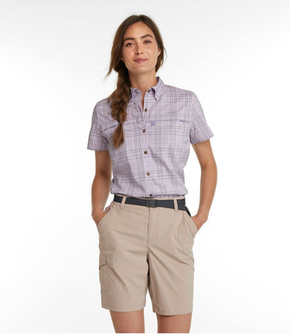 Women's Tropicwear Shirt, Plaid Short-Sleeve | L.L.Bean Essential