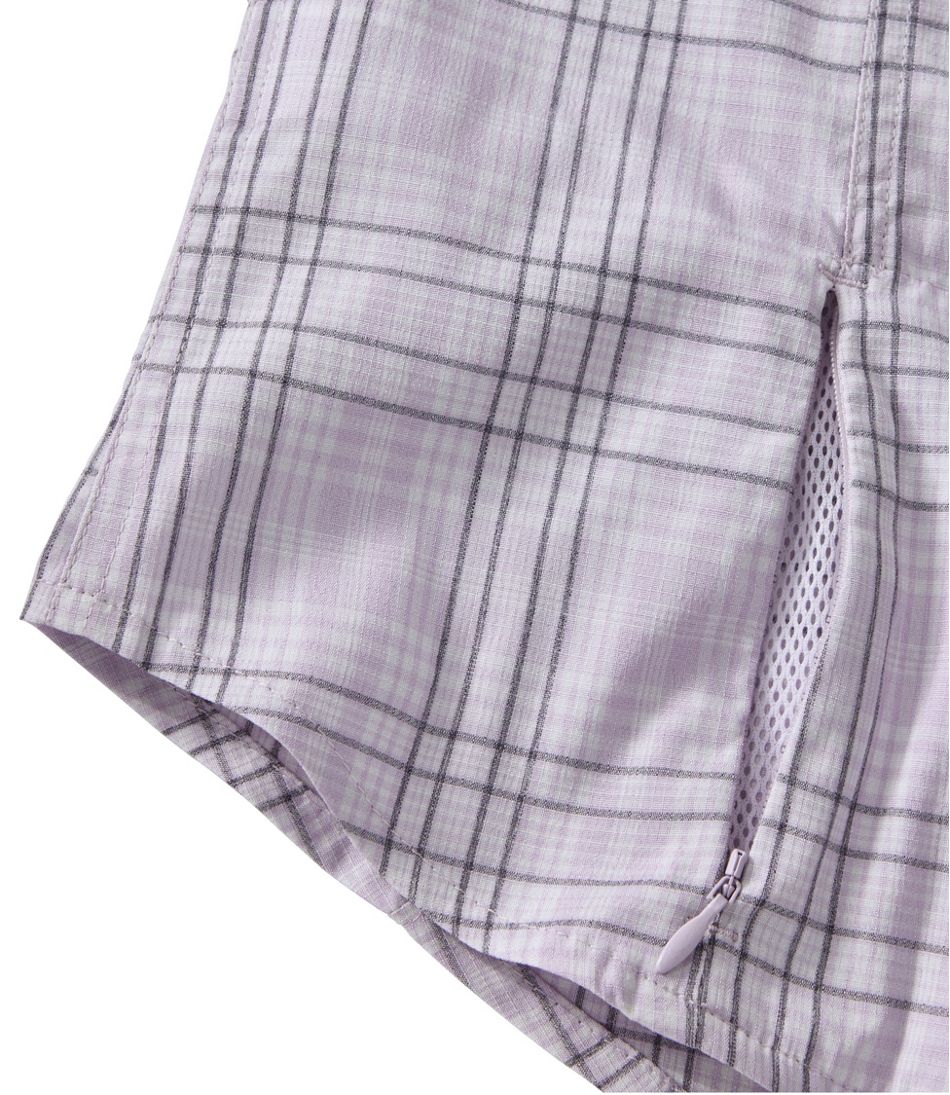 Women's Tropicwear Shirt, Plaid Short-Sleeve | L.L.Bean Essential
