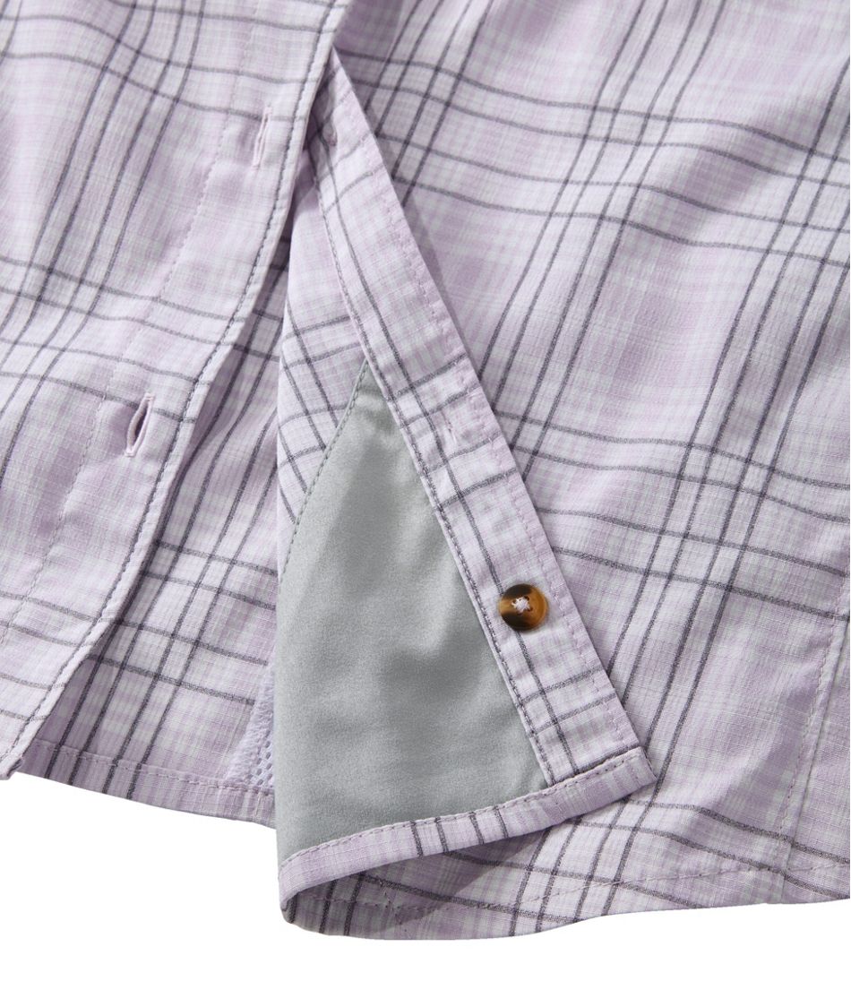 Women's Tropicwear Shirt, Plaid Short-Sleeve | L.L.Bean Essential