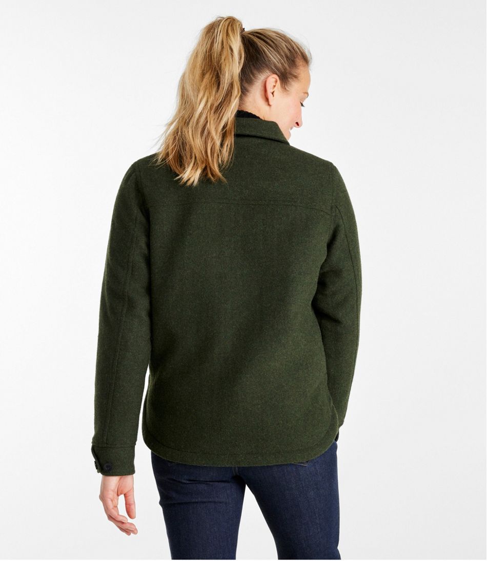 Women's Maine Guide Zip Front Jac-Shirt with Primaloft | L.L.Bean Value