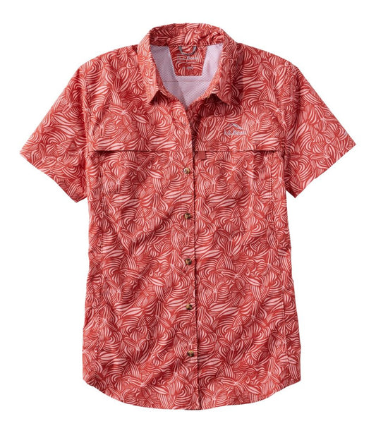 Women's Tropicwear Shirt, Short-Sleeve Print | L.L.Bean Great Value