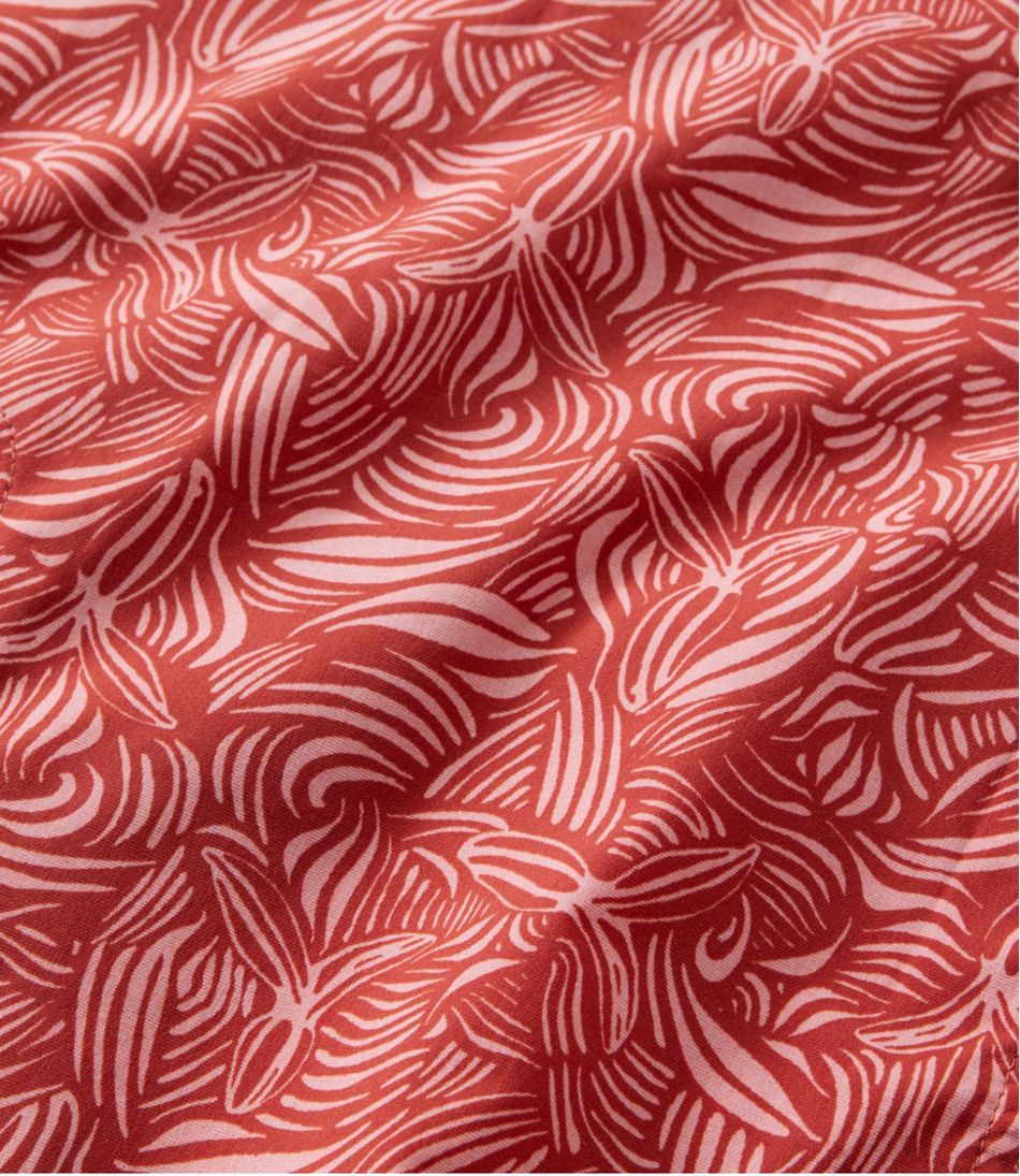 Women's Tropicwear Shirt, Short-Sleeve Print | L.L.Bean Great Value
