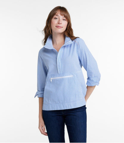 Women's Vacationland Seersucker Anorak | L.L.Bean Best Seller