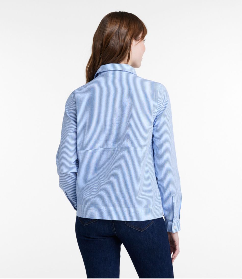 Women's Vacationland Seersucker Anorak | L.L.Bean Best Seller