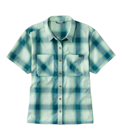 Women's Everyday SunSmart® Woven Shirt, Short-Sleeve Plaid | L.L.Bean Exclusive