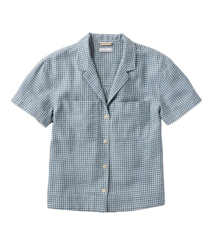 Women's Signature Hemp/Cotton Camp Shirt, Short-Sleeve | L.L.Bean Essential