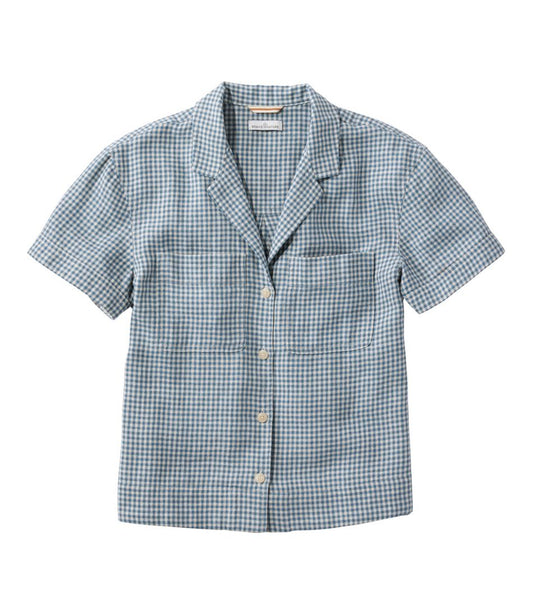 Women's Signature Hemp/Cotton Camp Shirt, Short-Sleeve | L.L.Bean Essential