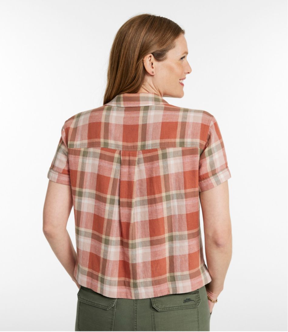 Women's Signature Hemp/Cotton Camp Shirt, Short-Sleeve | L.L.Bean Essential