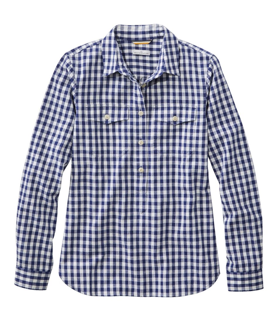 Women's Signature Woven Popover | L.L.Bean Everyday