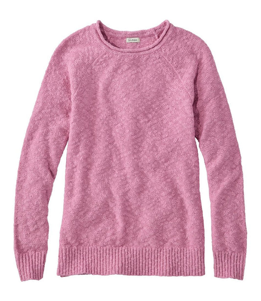 Women's Midweight Cotton Slub Rollneck Pullover | L.L.Bean Trending