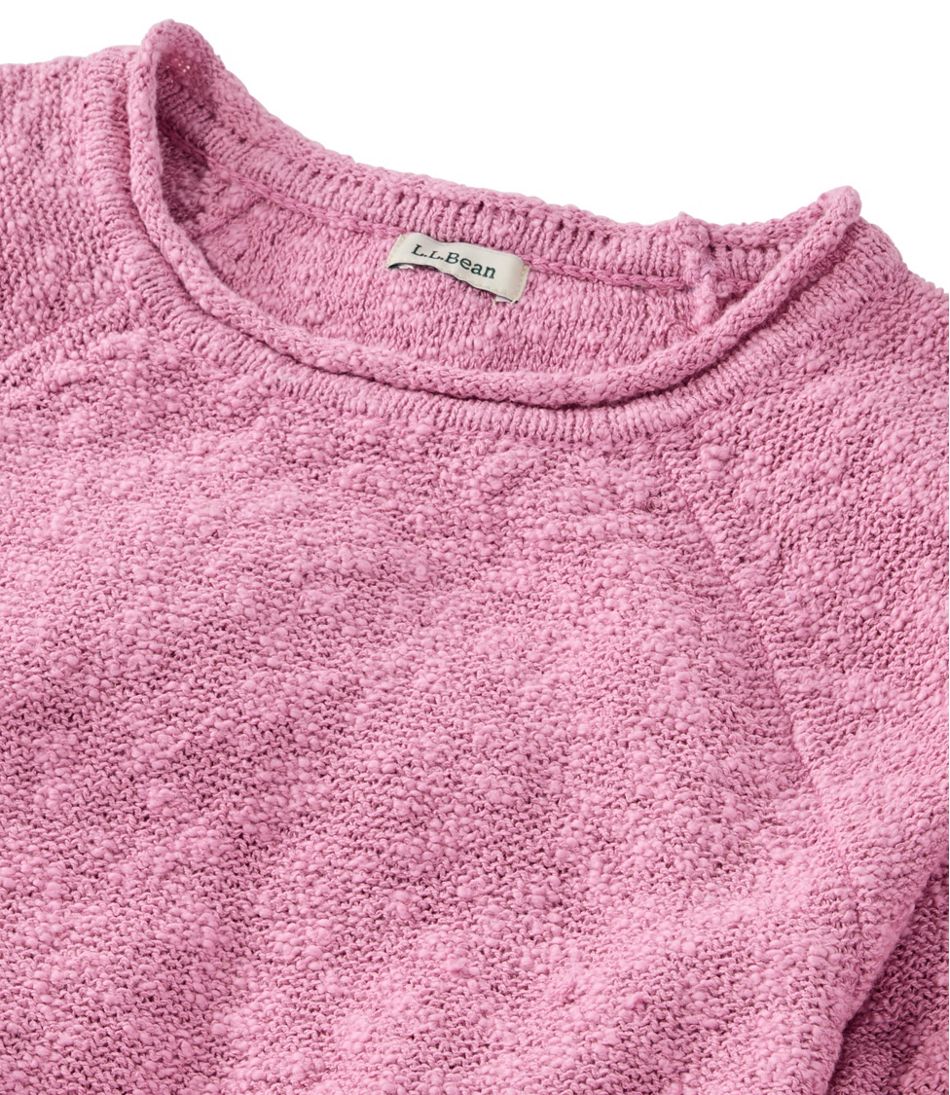 Women's Midweight Cotton Slub Rollneck Pullover | L.L.Bean Trending
