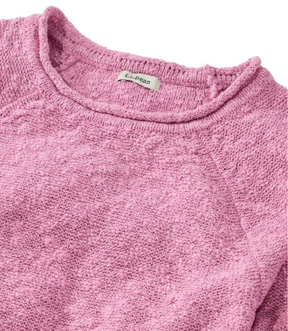 Women's Midweight Cotton Slub Rollneck Pullover | L.L.Bean Trending
