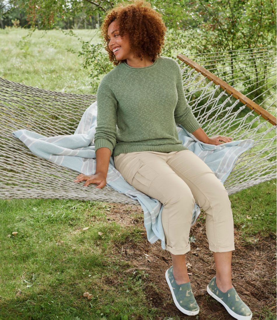 Women's Midweight Cotton Slub Rollneck Pullover | L.L.Bean Trending